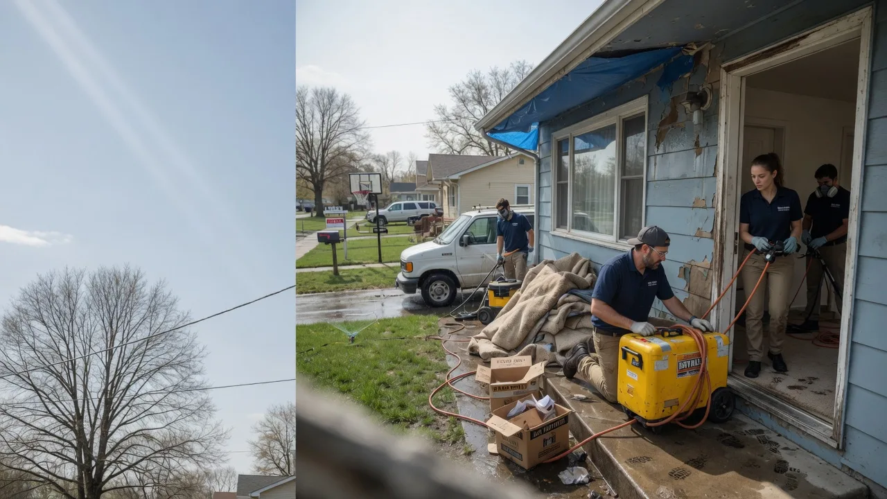 Basement Flood Cleanup in Greenup, KY near me